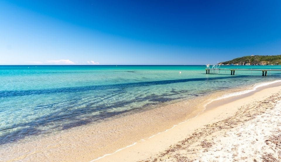 Plage de Pampelonne Plage de Pampelonne proche de la villa